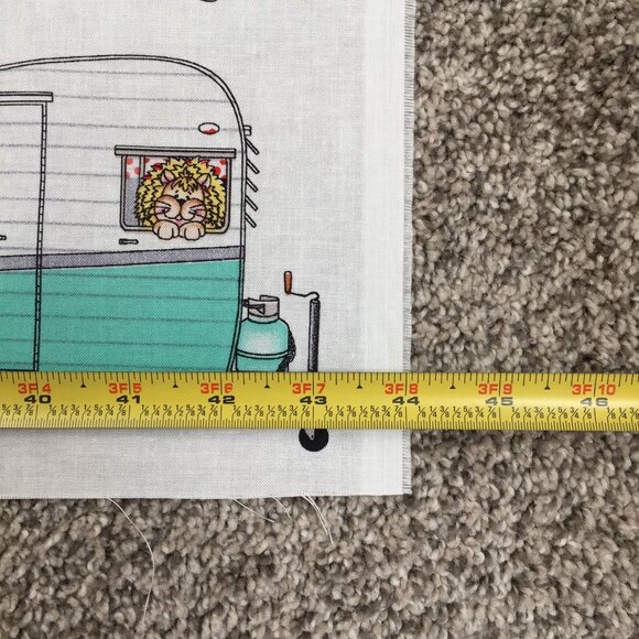 Bambooples Campout Soft Book Fabric Panel Vicki Schreiner 44x34" - Picture 11 of 11